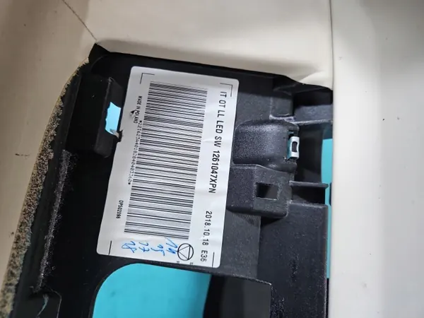 Instrumentpanel passagerarairbag OEM IMPRK1560636 Mercedes W222 image 7