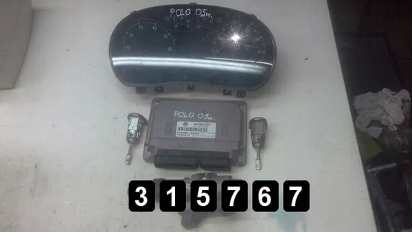 ECU VW Polo OEM AM-315767 2005 5WP4029802 image 2