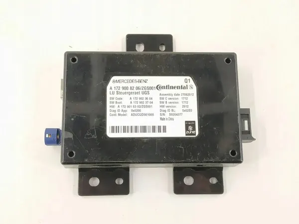 MMI-module Mercedes-Benz C W204 image 1