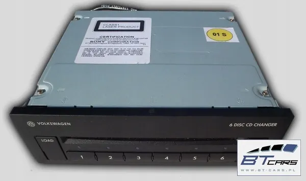 VW Passat B6 CD-wisselaar OEM 3C0035110 - 6 Schijven image 2