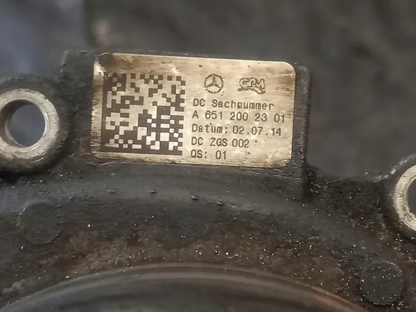 Vattenpump för Sprinter W906 2.2 CDI A6512002301 image 5