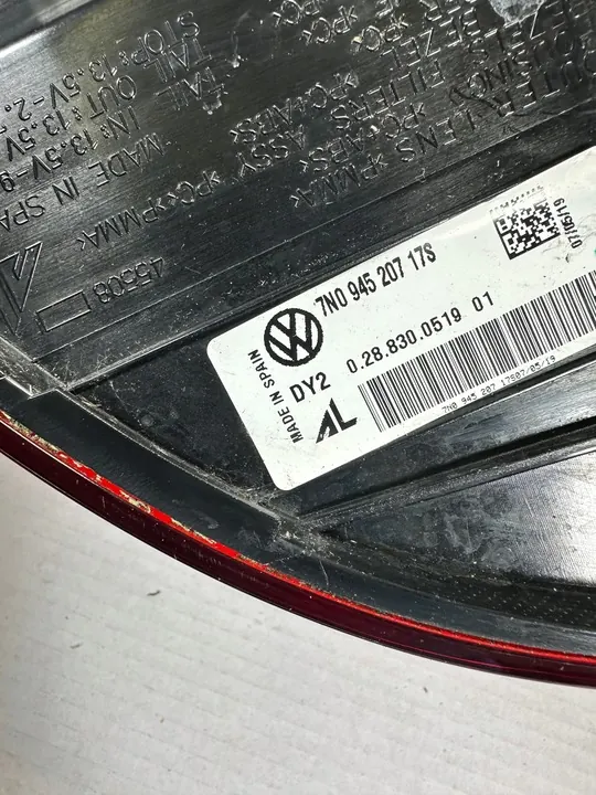 SHARAN 7N Lámpara LED Trasera Izquierda 7N0945207 image 3