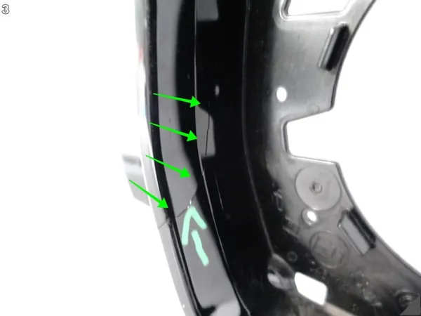 Cadre de rétroviseur droit OEM 64867248 pour BMW X3M/X4M/X5M/X6M image 4
