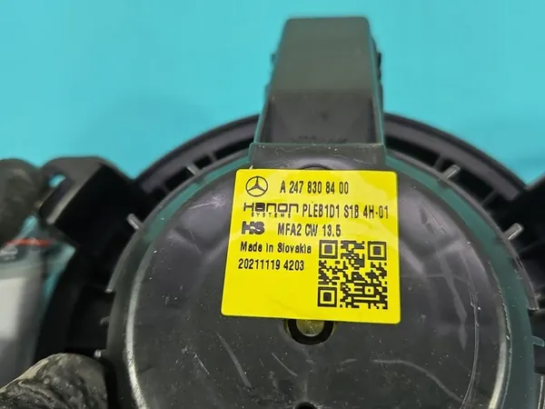 Ventilador de ar Mercedes CLA C118 X118 A2478308400 image 8