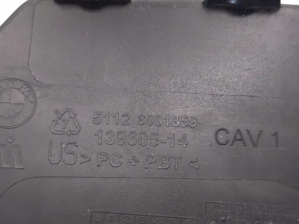 Copertura Gancio Traino Posteriore BMW X4 G02 F98 OEM image 4