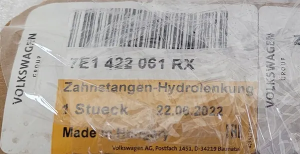 Caixa de direção VW Transporter T5 T6 7E1 image 10