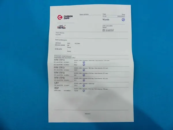 Tested Injector 97239161 08J00052 Opel Signum 3.0 CDTI image 3