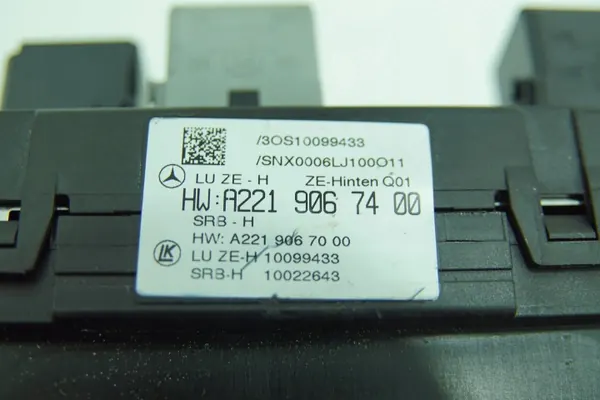 Caixa de fusíveis A2219067400 para Mercedes W221 image 4