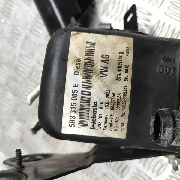Aquecedor Webasto VW OEM 9042766A para Caddy V image 8