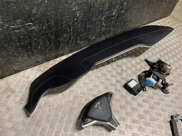 Painel Tesla MODEL X 2016 Conjunto Airbag Motorista image 2