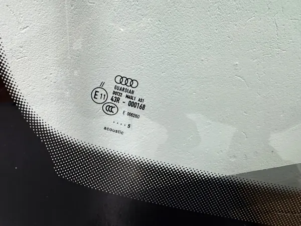 Pare-brise avant Audi A6 C7 4G OEM avec caméra image 5