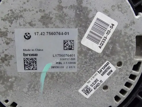 Conjunto de refrigeración BMW 5 F10 F11 535i 3.0 N55 OEM image 9