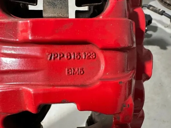 Conjunto de pinças e discos Porsche Macan OEM 95B615124J image 3