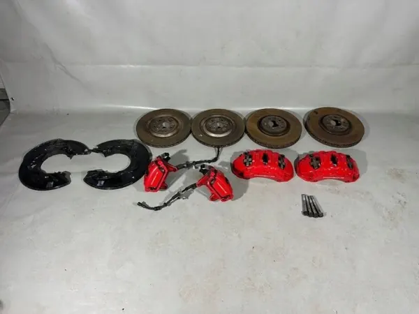 Conjunto de pinças e discos Porsche Macan OEM 95B615124J image 4
