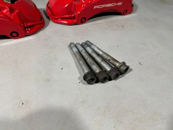 Conjunto de pinças e discos Porsche Macan OEM 95B615124J image 9