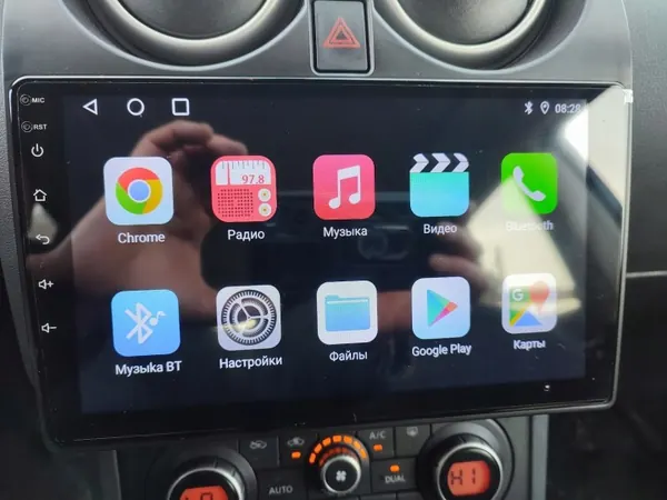 Rádio Android Display Nissan Qashqai J10 OEM image 2