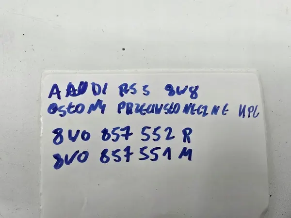 OEM 8W0857552R Visera Derecha Pasajero Audi image 8