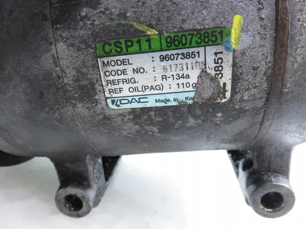 Compressore Aria Condizionata Chevrolet Beat 1.0i 96073851 image 7