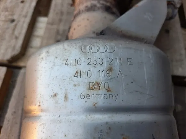 Catalisador Audi OEM 4H0253211E 4H0118A usado image 7
