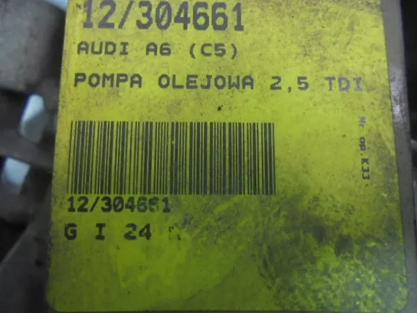 Bomba de aceite usada OEM 059103337 para Audi A4 Avant 2.5L Diesel image 8