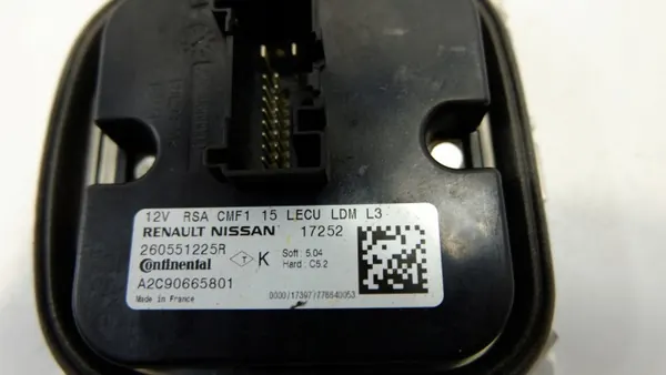 Módulo Conversor Farol Dianteiro Renault Scenic IV 260551225R image 3