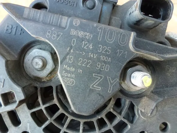 Vaihtovirtageneraattori Opel Meriva Zafira 100A OEM image 5