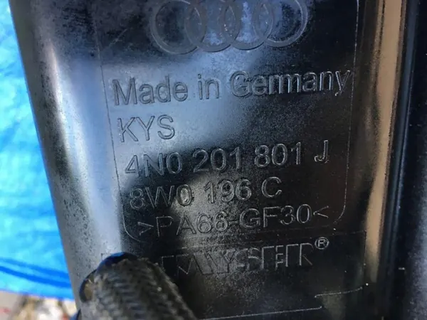 Audi A6 C8 2.0 TFSI Kohlefilter OEM 4K0201797S 4N0201801J image 7