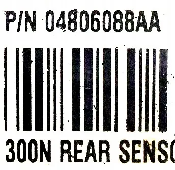 Xenon-strålkastarnivåsensor OEM 04806088AA image 4