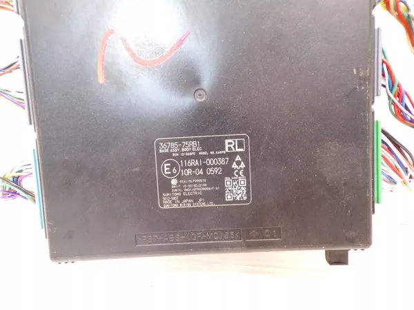 Suzuki Ignis III Mukavuusmoduuli OEM 36785-75RB1 image 5