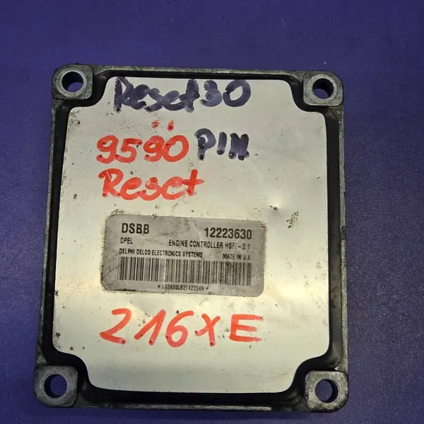 Moottorinohjain Opel Zafira A 12223630 image 3