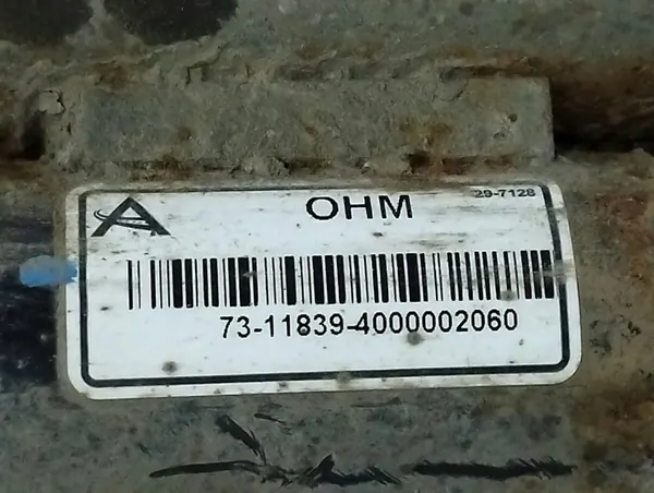 Amortisseur pneumatique avant Mercedes-Benz ML W164 2010 image 3