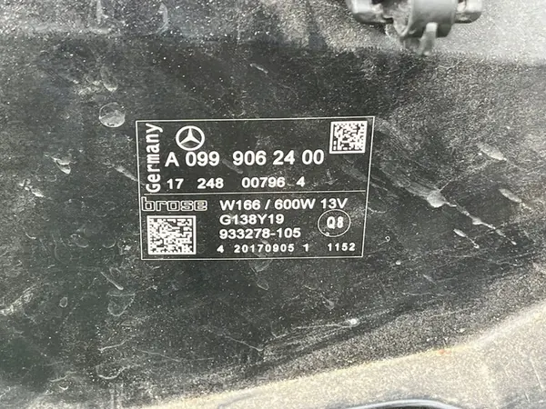 Radiatore Anteriore Completo MERCEDES GLS X166 image 9