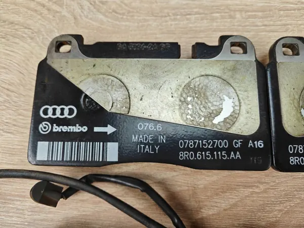 OEM 8R0615115AA/AB Bromsbelägg framaxel Audi A7 C7 image 3