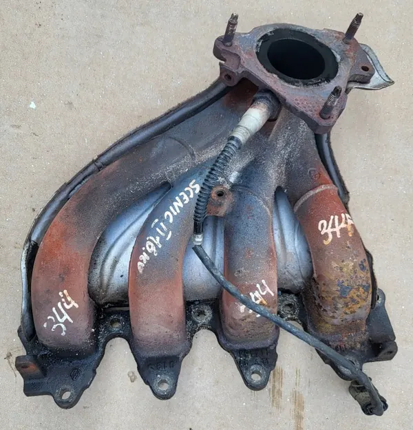 Avgasgrenrör värmeskydd OEM 114168 019 image 2