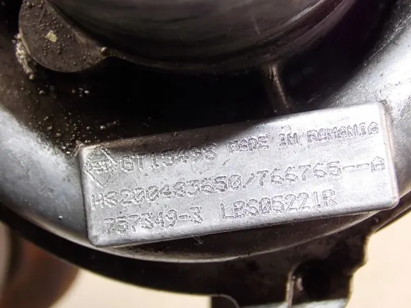 Turbo Master Movano 2.5 DCI Turbo 8200483650 image 4