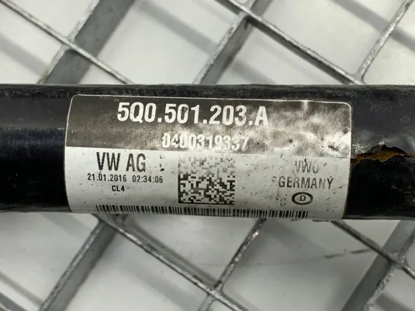 Eixo traseiro esquerdo OEM 5Q0501203A para Audi A3 8V image 5