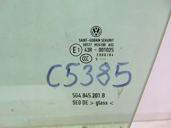 OEM 5G4845201B Vasen Etuoven Lasilevy VW Golf VII image 4