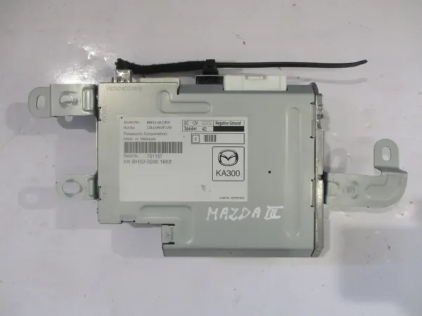 Module Radio Mazda 3 OEM BHS3 66 DRX 2015 image 2
