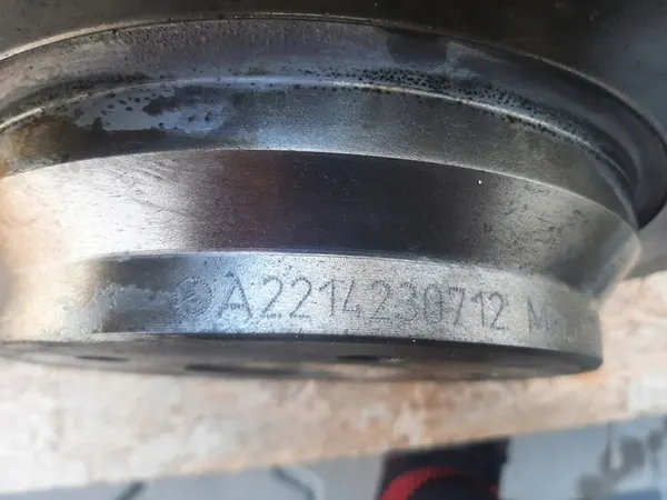 Remschijf en klauwset MERCEDES SL W230 R230 image 3