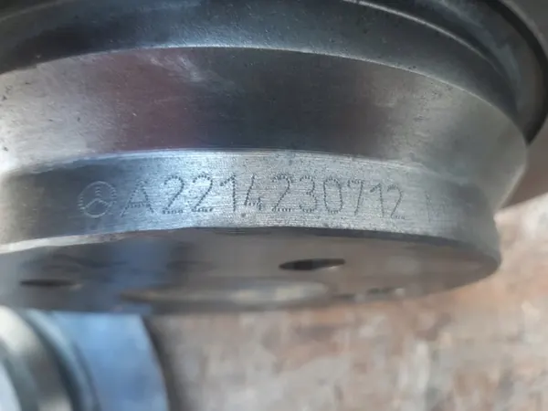 Remschijf en klauwset MERCEDES SL W230 R230 image 4