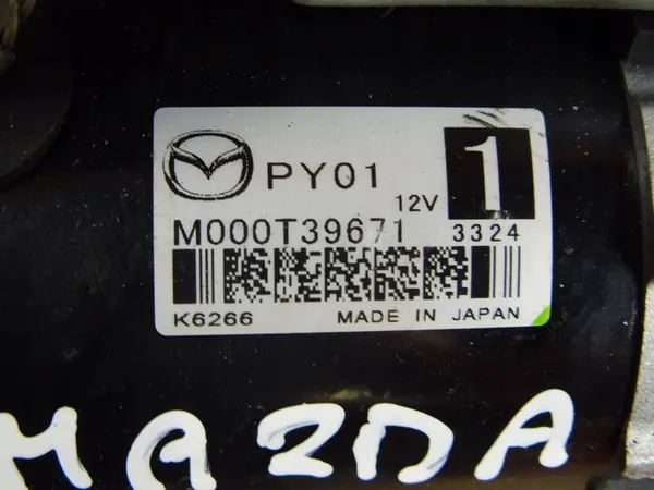Motor de arranque Mazda CX-5 I KE 2.0 B 2.5B PY01 M000T39671 image 3
