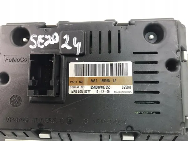 Écran GPS Ford Fiesta VII OEM 8A6T18B955ZA image 3