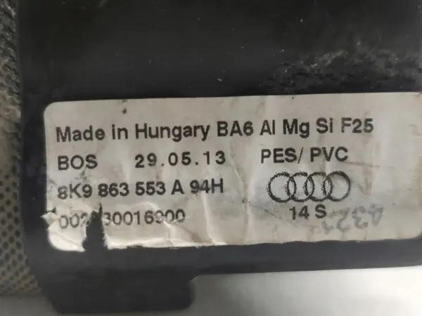 Gebrauchte Audi OE 8k9863553A Kofferraum-Rollo image 4
