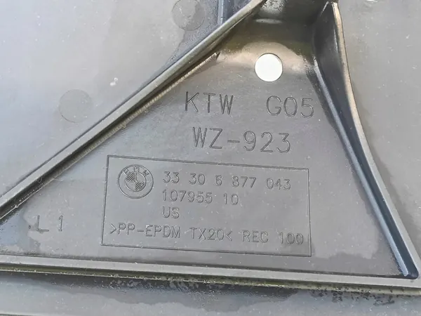 Couvercle de bras de contrôle arrière gauche BMW X6 G06 G05 G07 image 5