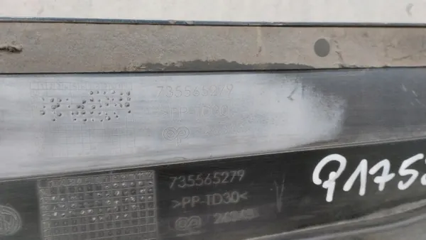 Tapeta de umbral izquierda Fiat 500 S 07- OEM 735565279 image 6