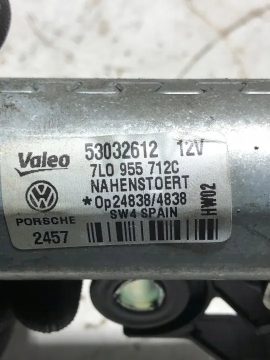 Achterklep ruitenwissermotor OEM 7L0955712C Porsche Cayenne image 3