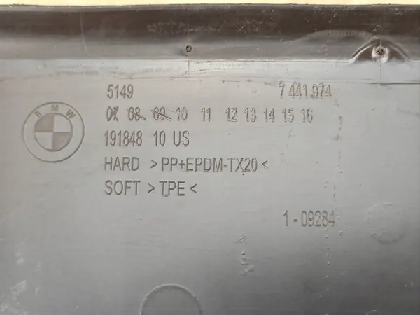 OEM 7441974 Couvercle d'évacuation eau BMW X6 G06 image 7