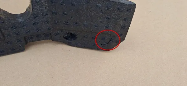 ABSORVEDOR DE PARA-CHOQUE TRASEIRO NOVO RENAULT AUSTRAL 850901980R image 6