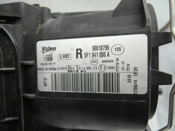 Farol Dianteiro Direito Seat Leon III 5F 5F1941006A image 8