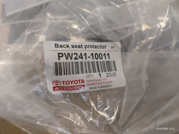 Protections dossier siège arrière OEM PW241-10011 Toyota C-HR image 9